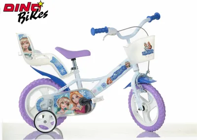 Produktbild von DINO Bikes - Dětské kolo 12"" Snow Queen 2022