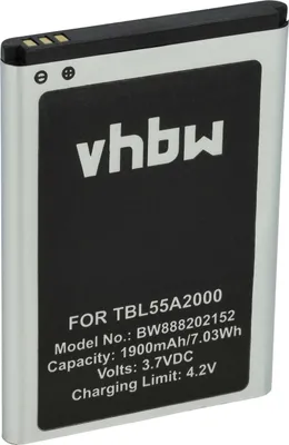 Produktbild von vhbw Akku Ersatz für TP-Link TBL55A2000, TBL-55A1800 für Router Modem Hotspots (1900 mAh, 3,7 V, Li-Polymer)
