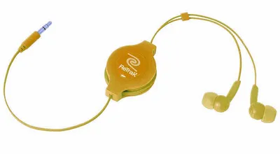 Produktbild von ReTrak EUAUDIOORNG, Kabelgebunden, Musik, 42 g, Kopfhörer, Orange