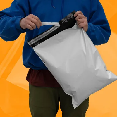 Produktbild von 1000 Versandtüten Coex Versandbeutel für Kleidung Versandtaschen 260 x 350 mm [50my]
