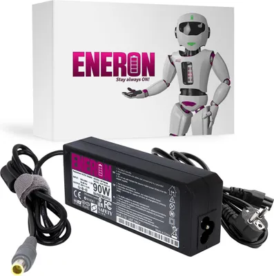 Image de Câble d'alimentation pour ordinateur portable 90 W 20 V 4,5 A  7,9 x 5,5 mm Chargeur Lenovo pour ThinkPad noir Adaptateur secteur