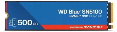 Zdjęcie produktu dla Western Digital WD Blue SN5100, 500 GB, M.2, 6600 MB/s