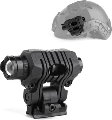 Produktbild von Helmlampe 120 Lumen, 3 Lichtmodi, Aluminiumlegierung, für Outdoor-Aktivitäten