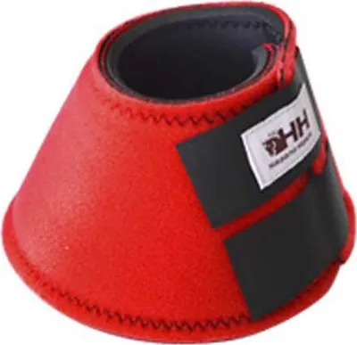 Produktbild von Hispano Hipica Neoprene Hufglocken Für Pferde Rot L Rot L