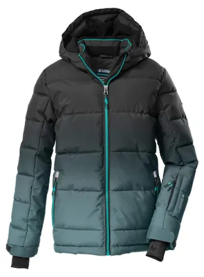 Productafbeelding van Killtec jongens ski-jas/ski-jas met capuchon en sneeuwvanger, model KSW 382 BYS SKI