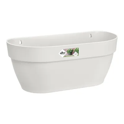 Produktbild von Blumenampel Elho Vibia Campana Kunststoff 35 x 16,2 x 14,8 cm weiß