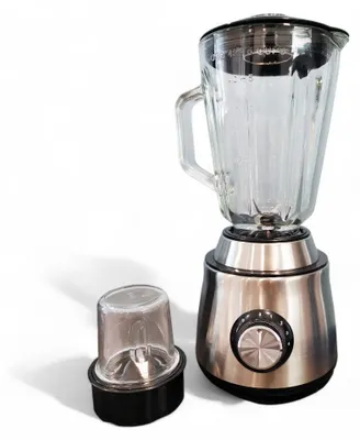 Image de Mixeur et hachoir 280 watts avec bol en verre de 1,50 l et lame en acier inoxydable