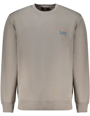 Produktbild von Lee Herren SWEATSHIRT Grau LOGOCREWSWS_GRGREYHE : Größe - S Größe: S