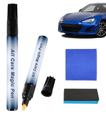 Imagen del producto de Lápiz corrector para arañazos, 2 unidades, resistente al agua, para automóviles y motocicletas