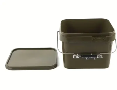 Image de MK Bait Bucket Seau à nourriture de 10 litres avec poignée