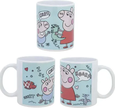 Produktbild von Peppa Wutz George Teetasse Tasse Kaffeetasse Geschenkidee 325 ml