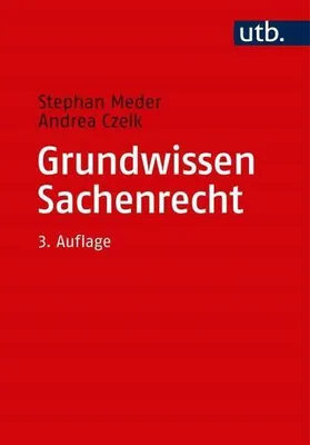 Produktbild von Grundwissen Sachenrecht