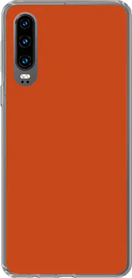 Produktbild von MuchoWow® Handyhülle Schutzhülle Hülle für Telefoonhoesje Huawei P30 Sienna - Erde - Farben - Massiv Silikon Softcase Handy Hülle - Kartenbesitzer