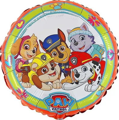 Immagine prodotto di Paw Patrol Pawsome - Palloncino in foil rotondo - 45 cm