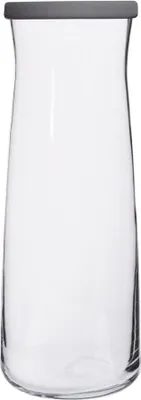 Produktbild von LAV Vera Karaffe mit grauem Silikondeckel - 1,2 Liter - aus hochwertigem Glas