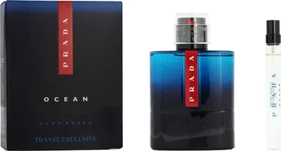 Zdjęcie produktu dla Prada Luna Rossa Ocean EDT do wielokrotnego napełniania 100 ml + EDT MINI 10 ml M