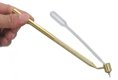 Zdjęcie produktu dla Precyzyjny pisak z płynnym pisakiem do malowania detali, do naprawy odprysków i zadrapań, z zakraplaczem 0,4 mm