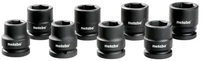 Zdjęcie produktu dla Zestaw kluczy nasadowych udarowych Metabo 3/4"