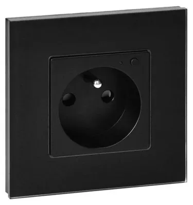 Obrázek produktu pro Chytrá zásuvka s TUYA ORNO OR-SH-17205/B Smart Home, černá  pod omítku