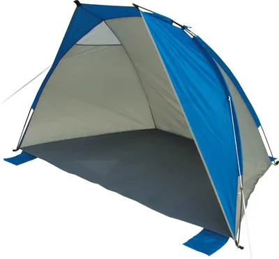 Produktbild von Strandmuschel Mallorca (blau/grau)