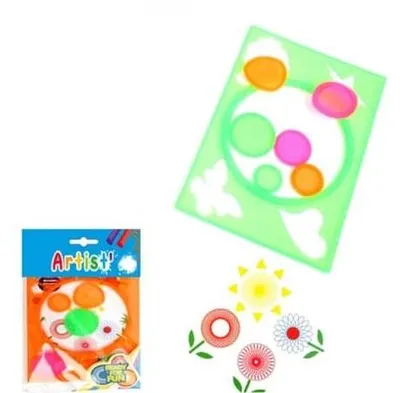 Image de Jonotoys kit de dessin d'artiste avec moule et 6 roues