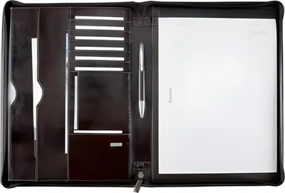 Produktbild von JÜSCHA GMBH RV Schreibmappe A4 Leder