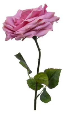 Immagine prodotto di Fiori artificiali Decoris Rose in poliestere 53 cm