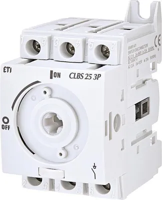 Zdjęcie produktu dla Rozłącznik izolacyjny CLBS 3P 25A 004661401 ETI