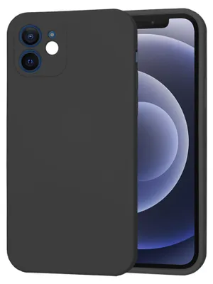 Zdjęcie produktu dla Techsuit SoftFlex etui na iPhone 12 – czarne