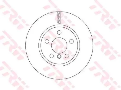 Produktbild von Bremsscheibe TRW DF6757
