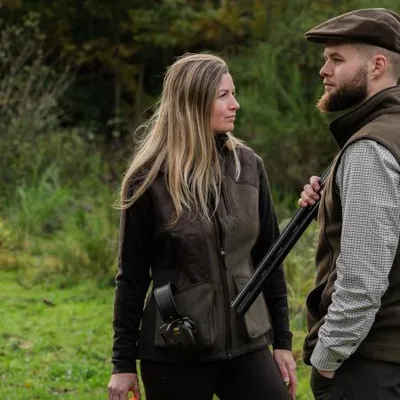 Produktbild von Lady Pam Shooting Weste Damen (Graphite Green) Größe 46