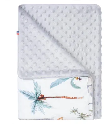 Produktbild von Für Kinder, Decke Safari - 70 x 100 cm - Grau | by SEVIRA KIDS