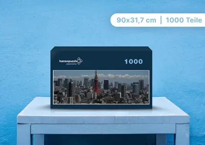 Produktbild von hansepuzzle 101705 - Stadt Puzzle, 1050 Teile, Orte, 60,0 x 46,0cm mit hochwertiger Aufbewahrung, Kartonbox und wiederverschließbarem Beutel