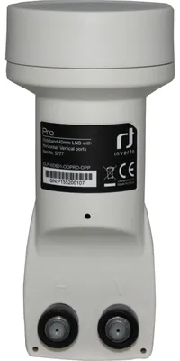 Imagen del producto de Inverto IDLP-WDB400 Pro, receptor LNB de banda ancha, 10,40 GHz, 0,7 dB, color , blanco, 4 cm, 70 mm