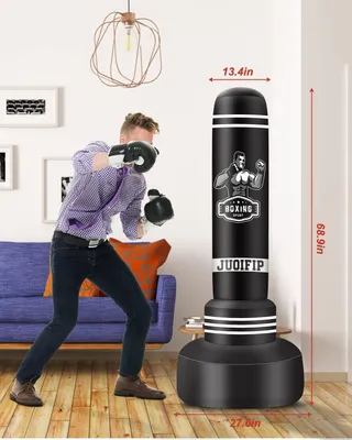 Produktbild von Bokszak aus Kunstleder, 120 cm, robuste Konstruktion, für Boxtraining