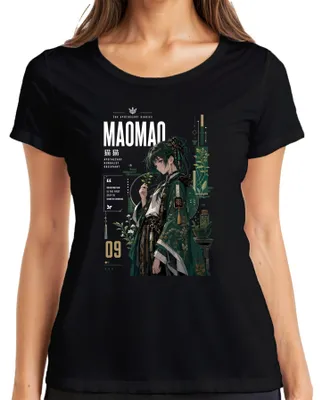 Produktbild von Maomao Apothecary Herbalist Anime Japan Y2K Kusuriya no Hitorigoto Damen T-Shirt, Schwarz, XL
