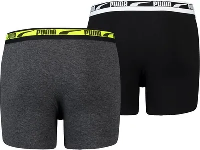 Produktbild von PUMA Jungen Kinder Boxershorts Unterhosen 2er Pack Black Combo NEU