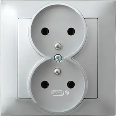 Produktbild von Ospel GP-2YZ/18, Silber, IP20, 16 A, 84 mm, 45 mm, 84 mm