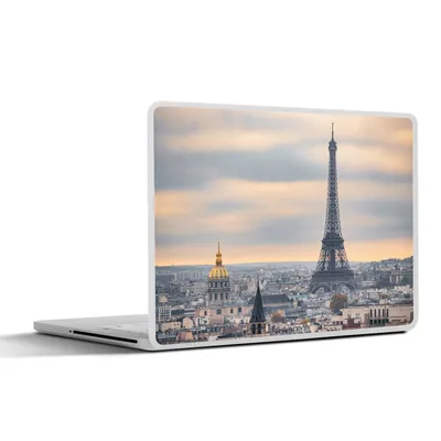 Produktbild von MuchoWow® Laptop Aufkleber Sticker Cover Eiffelturm - Paris - Himmel 30x21 cm - Sticker für Laptop - Selbstklebend