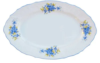 Produktbild von Thun 1794 Ovale Schale, 36 cm, Bernadotte, Porzellan Thun
