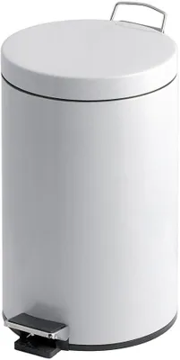 Produktbild von Tritt-Mülleimer 20 Liter - Weiß