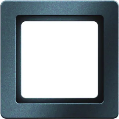 Image de Berker Q.1, cadre, simple, anthracite, velours, 1 pièce.