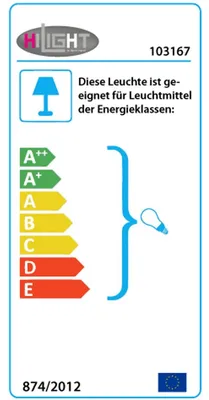 Produktbild von HILIGHT Wandleuchte, gebürstet