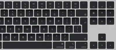 Immagine prodotto di Apple Magic tastiera Universale USB + Bluetooth QWERTY Inglese UK Nero