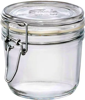 Produktbild von 6x Bormioli Rocco Einmachglas mit Bügelverschluss 0,35 Liter