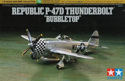Obrázek produktu pro 1:72 Republic P-47D Thunderbolt ″Bubbletop″.