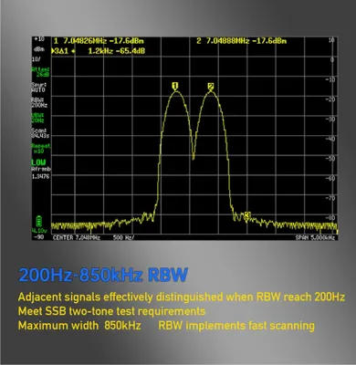 Produktbild von Spektrumanalysator - Frequenzmesser - Signaltestgerät - Elektronik-Analysator - Radiofrequenz-Scanner