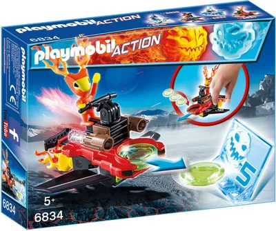 Produktbild von PLAYMOBIL Sports & Action 6834, 5 Jahr(e), Mehrfarbig, Kunststoff