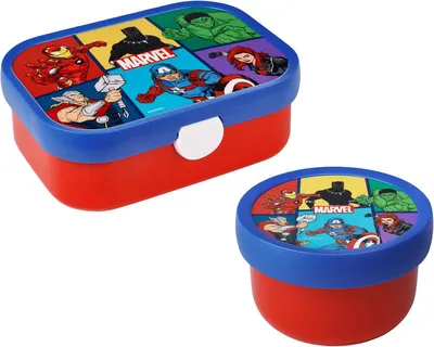 Produktbild von Mepal CAMPUS Obst- und Bentobox Avengers