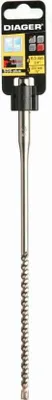 Immagine prodotto di Punta per calcestruzzo SDS + 3 taglienti DIAGER - Ø6,5 x 200 x 260 mm - 102D06.5L0260